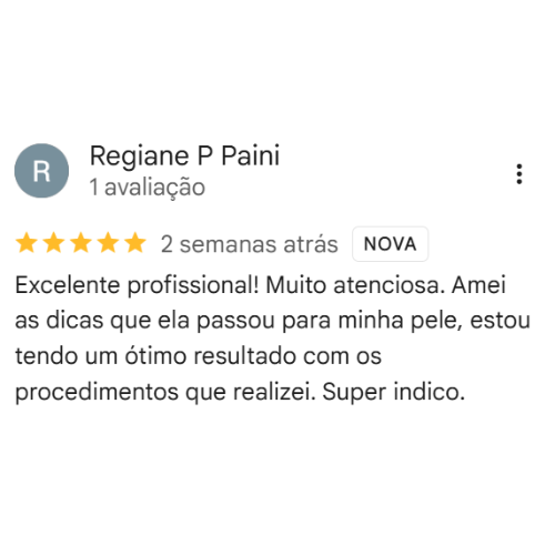 Depoimento Google Dra. Karina Bortoloto